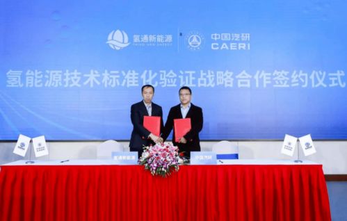 強(qiáng)強(qiáng)聯(lián)手 中科院上海有機(jī)所與氫通新能源簽署戰(zhàn)略合作，共促氫能產(chǎn)業(yè)邁向全球價(jià)值鏈頂端